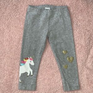 Toddler Girls Unicorn Leggings
